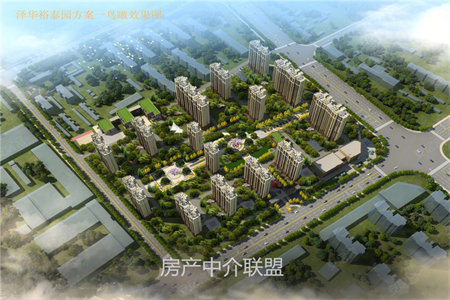 泰安市华天御园3室2厅2卫123m2全明户型朝向采光好